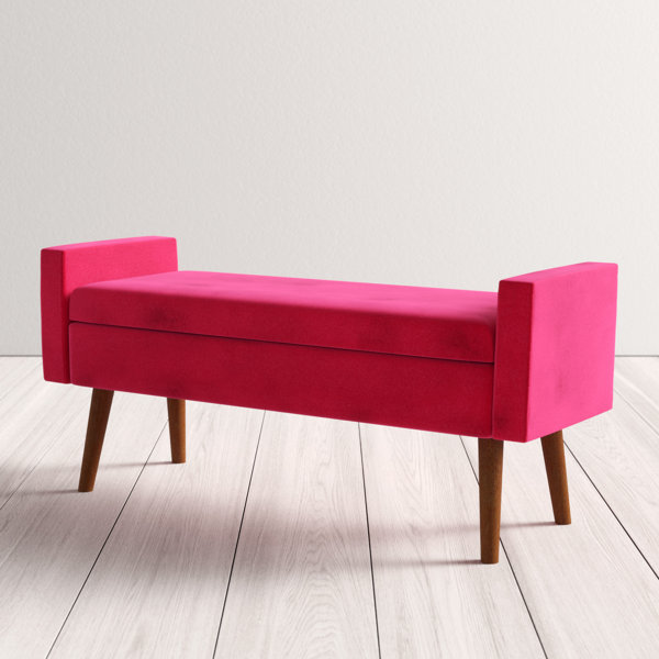 Mosier Upholstered Flip Top Storage Bench & Reviews AllModern